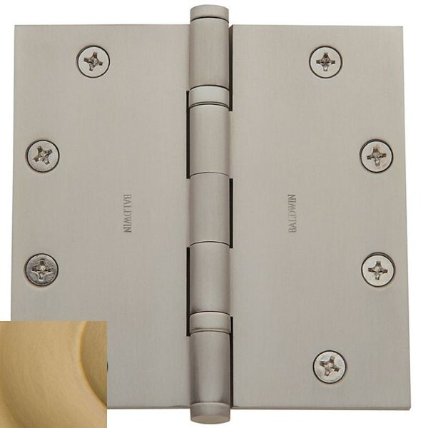 Baldwin Door and Butt Hinge, Brass, Mortise Mounting, Vintage Brass - 1051.033.I
