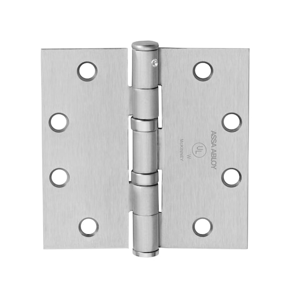 Mckinney Hinges McKinney 4-1/2inx4-1/2in Square Corner Standard Weight 5 Knuckle Ball Bearing Hinge with Non - TA271441226DNRP