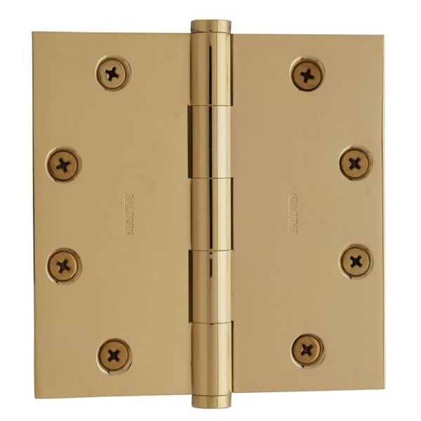 Baldwin Door and Butt Hinge, Brass, Mortise Mounting, Vintage Brass - 1041.033.I