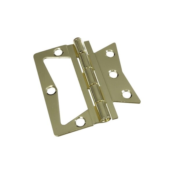 National Hardware Door Hinge, Steel, Brass, Tight Pin, Surface Mounting - N244-806