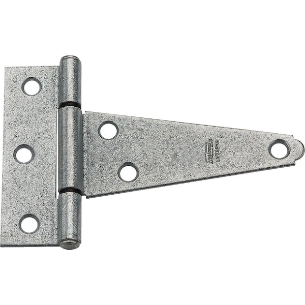 National 4 In. Galvanized Steel Heavy-Duty Tee Hinge - N129338