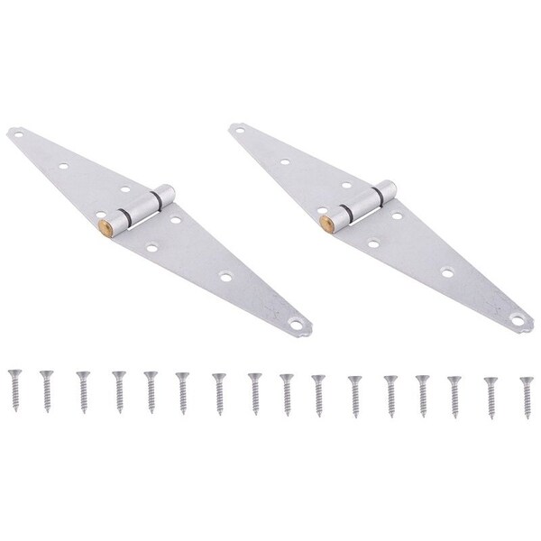 Prosource Strap Hinge, 2.6 mm Thick Leaf, Steel, 180 Range of Motion - HSH-G06-C2PS