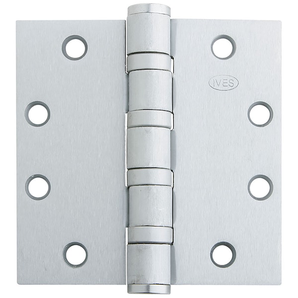 Ives Ball Bearing Butt Hinge, 4-1/2" x 6", 652, Wide Throw, Standard - 5BB1WT 4.5X6.0 652