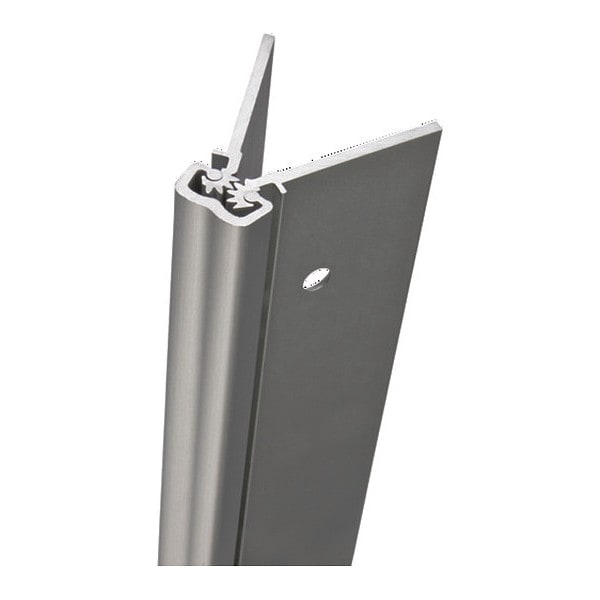 Stanley FM Continuous Hinge, Geared, 120 Inch, Dark Bronze - 661HD 120"FM DOOR HINGE AL