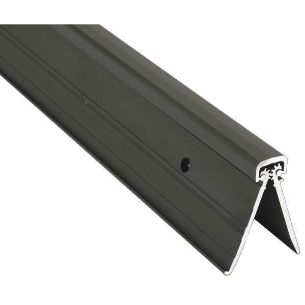 National Guard Piano Hinge, Aluminum Alloy, Concealed Mounting, 1 15/16 in Leaf W x 83 in Leaf H - HD2400DKB-83