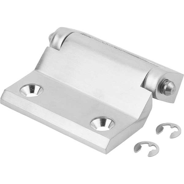 Kipp Hinge 47X60, Stainless Steel Polished, Comp:Stainless Steel, A1=30, A3=40 - K1348.0540073000