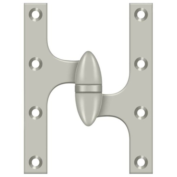 Deltana Satin Nickel Door and Butt Hinge - OK6045B15-R