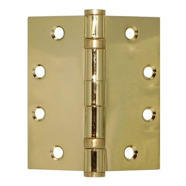 Don-Jo 4-1/2" x 4-1/2" Full Mortise Ball Bearing Square Corner Hinge - BB74545632