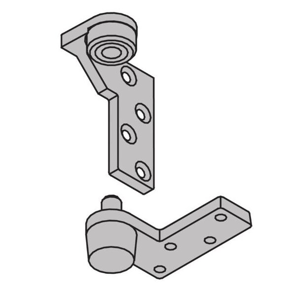 Ives Satin Bronze Pivot 7212VTOP10LH - 7212VTOP10LH