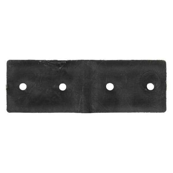 Monroe Pmp Door and Butt Hinge, Plastic, Surface Mounting, 1 in Leaf W x 3 in Leaf H, Black Enamel - LPB100300