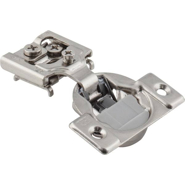 Hardware Resources 105Deg 1/2In. Overlay Heavy Duty Dura-Close Soft-Close Compact Hinge W/Out Dowels - 9390