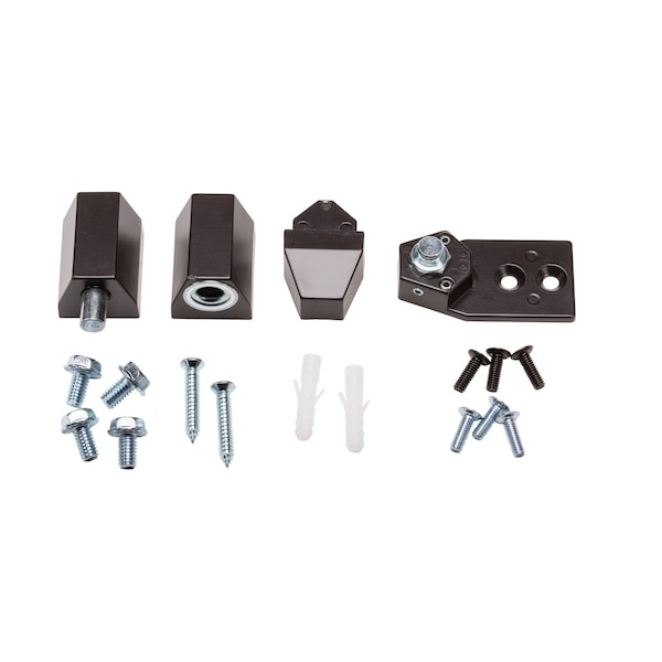 Global Door Controls Arch/Vistawall Style Offset Pivot Non-Handed in Duranodic - TH1109-DU