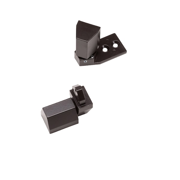 Global Door Controls Arch/Vistawall Style Offset Pivot Non-Handed in Duranodic - TH1109-DU