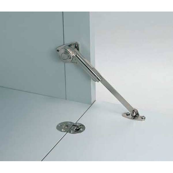Lamp Door and Butt Hinge, 304 Stainless Steel, Weld-On Mounting, 3 1/16 in Leaf W x 2 3/4 in Leaf H - HG-BH70