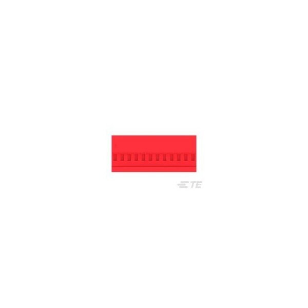 Te Connectivity 12P MTA100 CONN ASSY 22AWG RED - 4-640440-2
