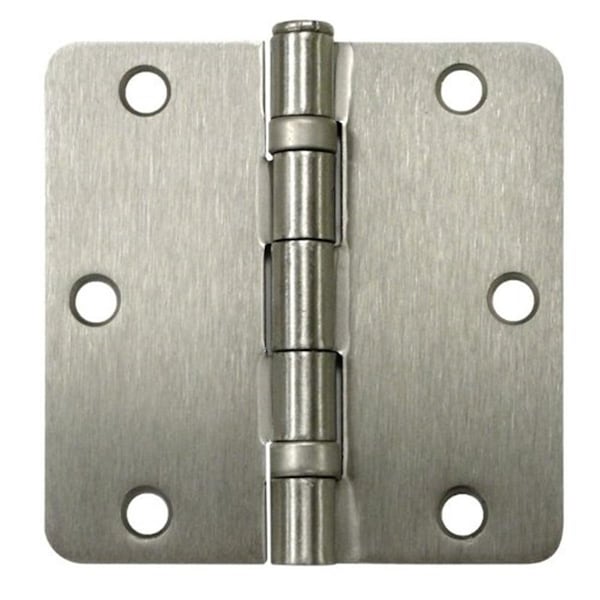 Patioplus 3.5 x 3.5 x 0.25 in. Radius Hinge Steel-US26 - PA576974