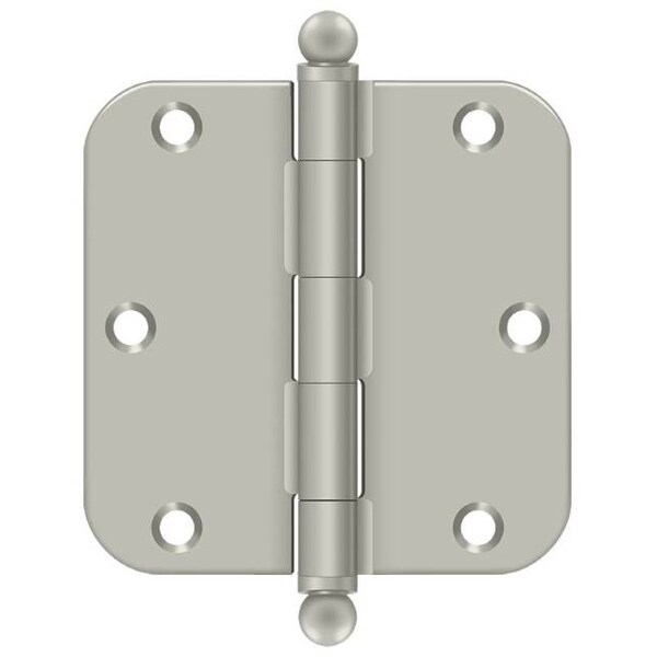Deltana Satin Nickel Door and Butt Hinge - S35R515-BT