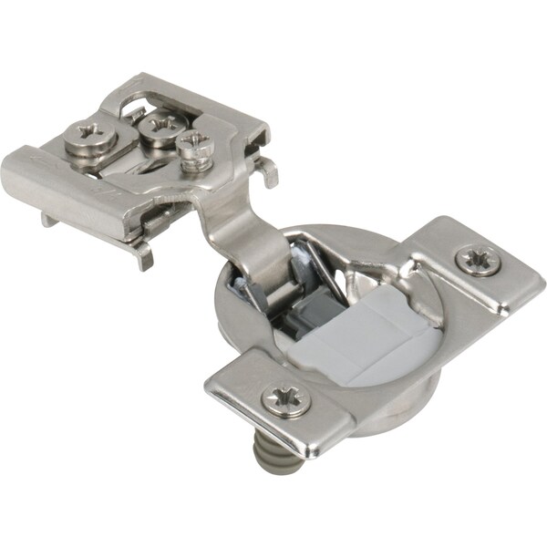 Hardware Resources 105Deg 3/4In. Overlay Heavy Duty Dura-Close Soft-Close Compact Hinge W/ Press-In 8 Mm Dowels - 9390-6-000