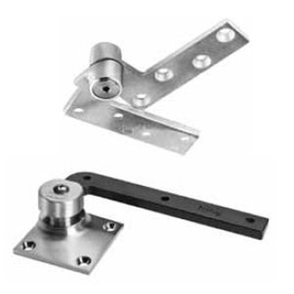 Rixson 11726DLH Left Hand 3/4" Offset Hung Pivot Set with 180 Top Pivot Satin Chrome - 11726DLH