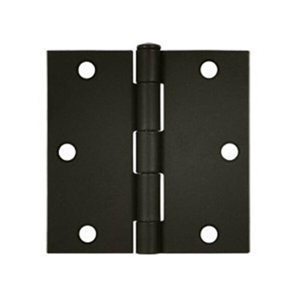 Patioplus 3.5 x 3.5 in. Square Right Hand Hinge Steel - Oil Rubbed Bronze - PA962005