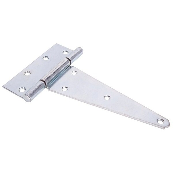 Prosource T-Hinge, Steel, Zinc, Fixed Pin, 180 deg Range of Motion, 60 Pc lb - HTH-Z08-013L
