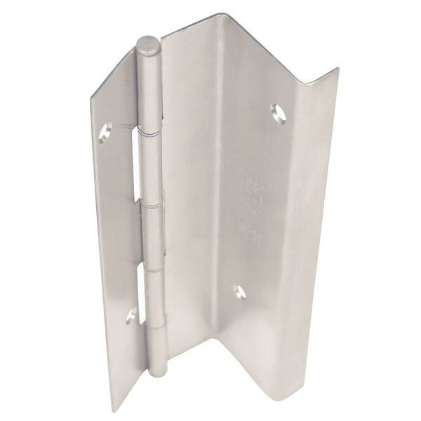 Markar Door and Butt Hinge, 304 Stainless steel, Full Mortise Mounting, 4 1/2 in Leaf W x 83 1/8 in Leaf H - HG311 MB LL SS BEARINGS 83-1/8
