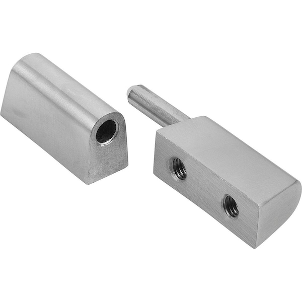 Kipp Hinge Screw On D=M06 76X18, 5, Stainless Steel 1.4404 Satin Finished Polished - K1304.1761218