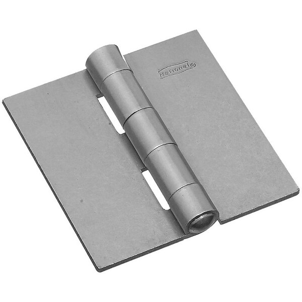 National Hardware 560BC Series N273-904 Door Hinge, 3 in W Door Leaf, 3 in H Door Leaf, 0.11 in Thick Door Leaf, Steel - N273904