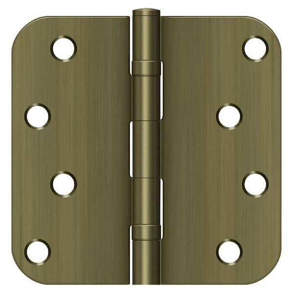 Deltana Antique Brass Door and Butt Hinge - S44R5BB5