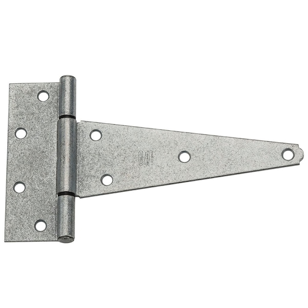 National Hardware National Hardware 8 in. L Galvanized Extra Heavy Duty T-Hinge 2 pk - N129-502
