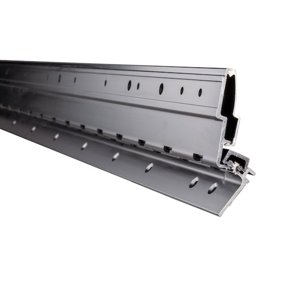 Global Door Controls 83 in. Full Surface Continuous Hinge Heavy Duty in Duranodic - THI-1183HD-DU
