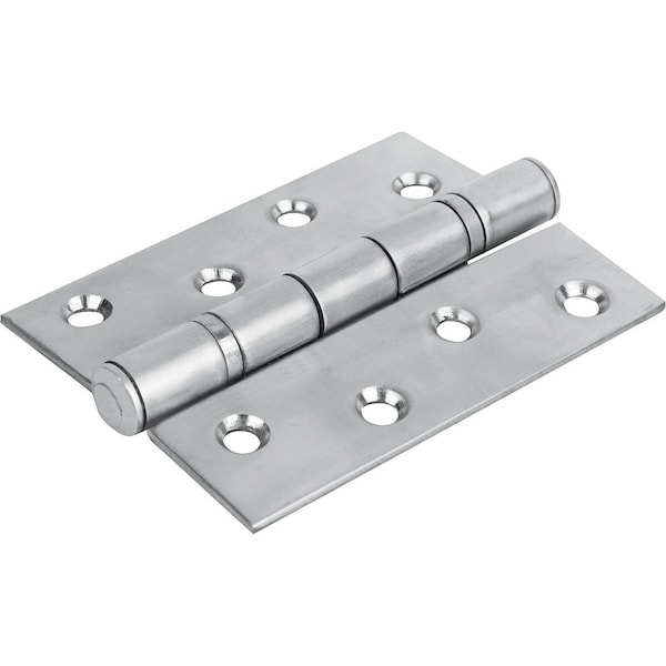 Kipp Hinge Screw On Form:A 75X102, Stainless Matt Polished, Comp:Stainless, A1=18, 5, A2=18, 5, A3=37, 5,  - K1349.06371919