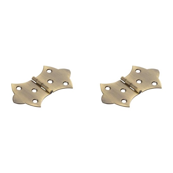 National Hardware National Hardware 3.06 in. L Antique Brass Brass Butterfly Hinge 1 pk - N211-854