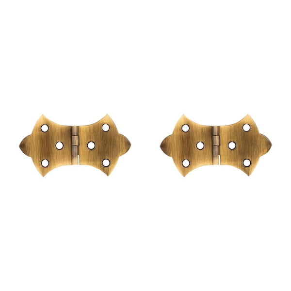 National Hardware National Hardware 3.06 in. L Antique Brass Brass Butterfly Hinge 1 pk - N211-854