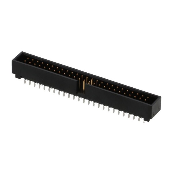 Molex Board Connector, 50 Contact(S), 2 Row(S), Male, Straight, 0.1 Inch Pitch, Solder Terminal, Guide - 702465001