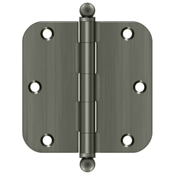 Deltana Antique Nickel Door and Butt Hinge - S35R515A-BT