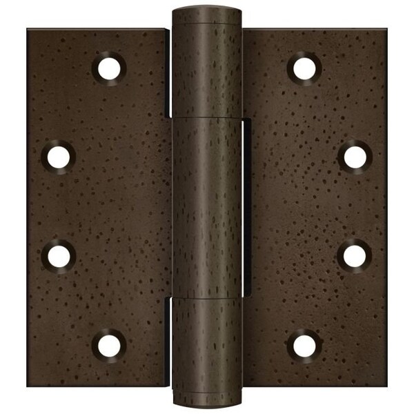 Deltana White Bronze Dark Door and Butt Hinge - DSB45RM10WD
