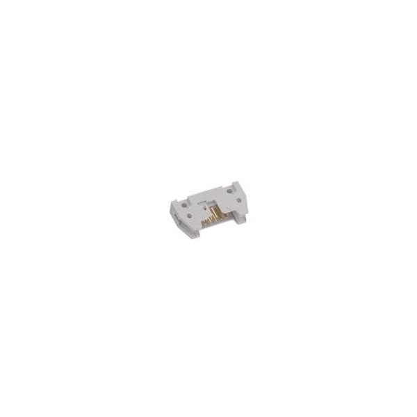 Fci Board Connector, 10 Contact(S), 2 Row(S), Male, Right Angle, 0.1 Inch Pitch, Solder Terminal,  - 71922-010LF