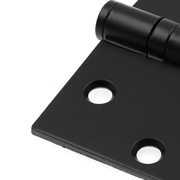 Prime-Line Door Hinge Commercial Smooth Pivot, 4-1/2 in. x 4-1/2 in. w/ Square Corners, Matte Black 3 Pack - U 1156483