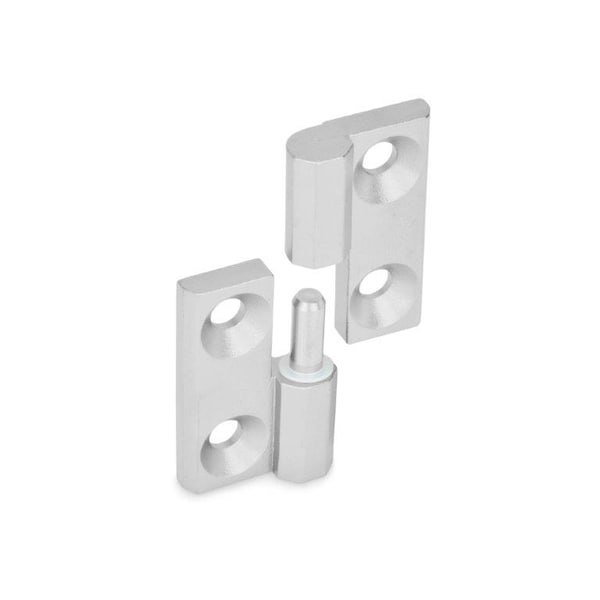 J.W. Winco GN337-NI-40-40-A-2-GS Lift-Off Hinge - 337-NI-40-40-A-2-GS