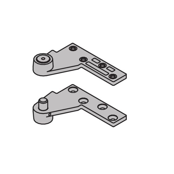 Ives Satin Stainless Steel Pivot 7244FTOP32D - 7244FTOP32D