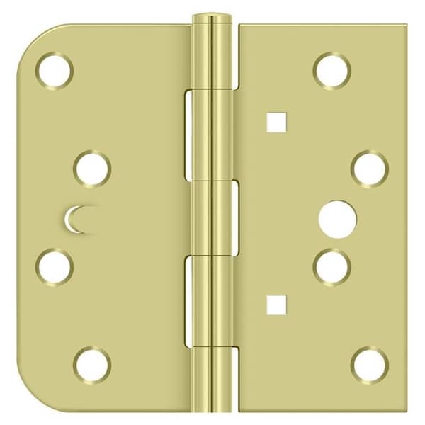 Deltana Zinc Dichromate Door and Butt Hinge - DE44058TA2D-LH