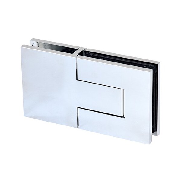 Cr Laurence Chrome Palermo Glass-to-Glass 180 Degree Hinge - PAL180CH