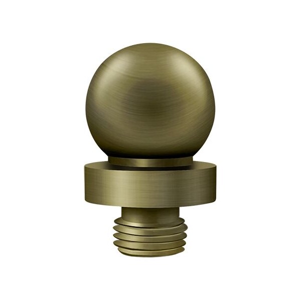 Deltana Ball Tip For 6" X 6" Hinge Antique Brass - DSBTL5