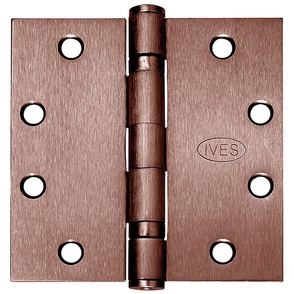Ives Ball Bearing Butt Hinge, 5" x 5", 613, Standard - 5BB1 5.0X5.0 613