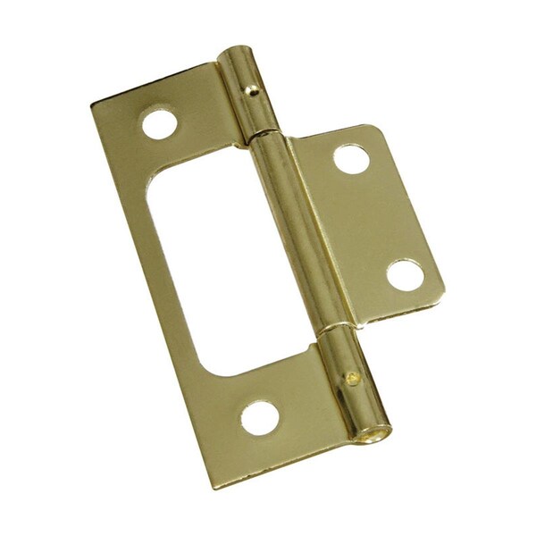 Homecare Products 3 in. Brass Non-Mortise Hinge - HO3305008