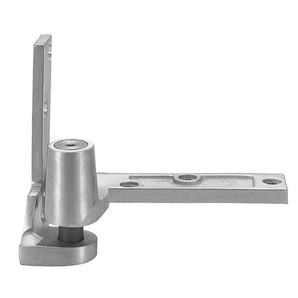 Rixson Pivot Hinge, Brass, Full Mortise Mounting, 1 1/16 in Leaf W x 4 1/4 in Leaf H, Satin Chrome - 195 626 RH