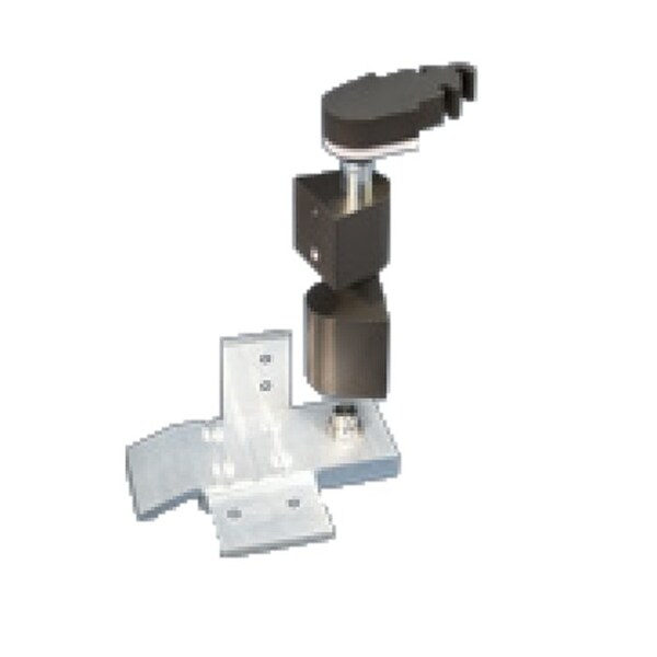 International Door Closers 3/4 Offset Pivot Set For Left 1/8 Recessed Doors, DU Baked Storefront Bronze Paint - OP-5001-DU