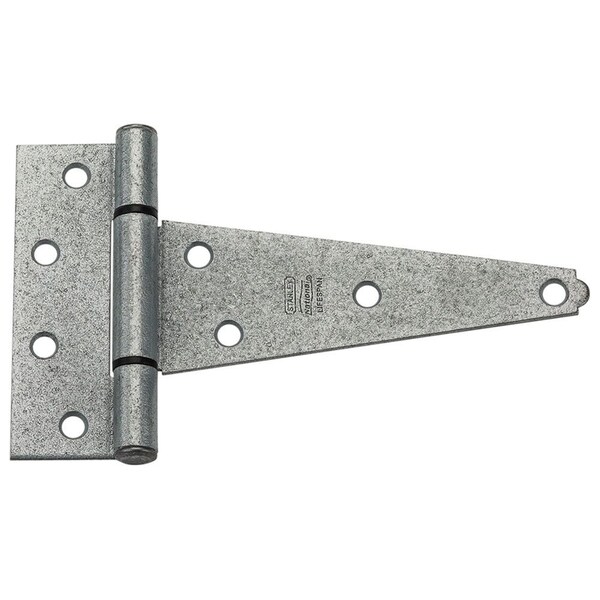 National Hardware National Hardware 6 in. L Galvanized Silver Steel Heavy Duty T Hinge 2 pk - N129-452