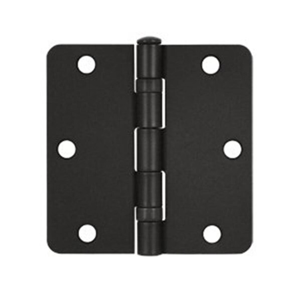 Patioplus 3.5 x 3.5 x 0.25 in. Radius Hinge Steel, Oil Rubbed Bronze - PA696904